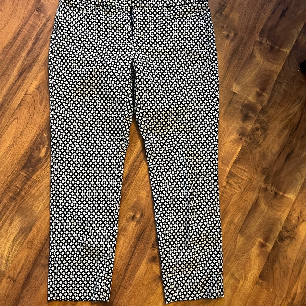 Banana Republic Black and White Dress Pant